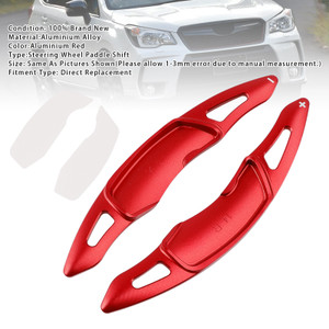 2010-2025 Subaru Forester XV Impreza Outback Ascent Legacy BRZ Steering Wheel Paddle Shifter Extension Aluminium Red Generic