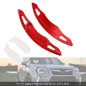 2010-2025 Subaru Forester XV Impreza Outback Ascent Legacy BRZ Steering Wheel Paddle Shifter Extension Aluminium Red Generic