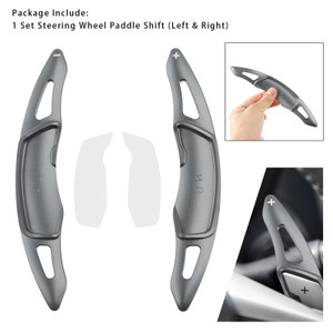 2010-2025 Subaru Forester XV Impreza Outback Ascent Legacy BRZ Steering Wheel Paddle Shifter Extension Aluminium Grey Generic
