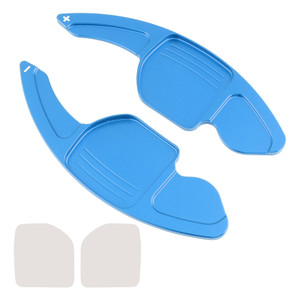 2011-2018 Audi S3-8 Steering Wheel Paddle Shifter Extension Aluminium Blue Generic