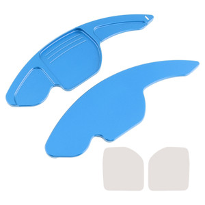 2012-2017 Audi SQ5 R8 RS6 Steering Wheel Paddle Shifter Extension Aluminium Blue Generic