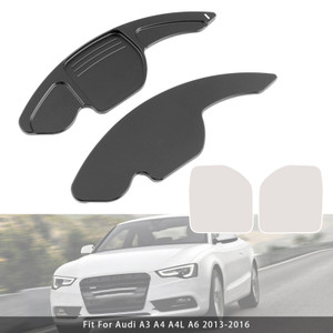 2011-2018 Audi S3-8 Steering Wheel Paddle Shifter Extension Aluminium Black Generic