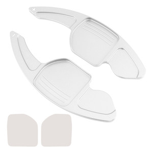 2008-2015 ?koda Superb Yeti OctaviaRS Steering Wheel Paddle Shifter Extension Aluminium Silver Generic