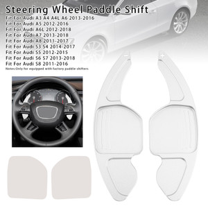 2008-2015 ?koda Superb Yeti OctaviaRS Steering Wheel Paddle Shifter Extension Aluminium Silver Generic
