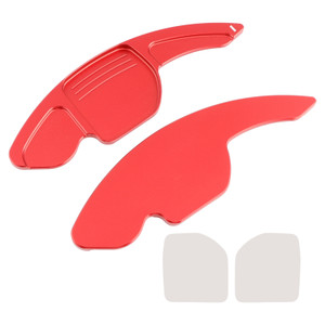 2012-2017 Audi SQ5 R8 RS6 Steering Wheel Paddle Shifter Extension Aluminium Red Generic