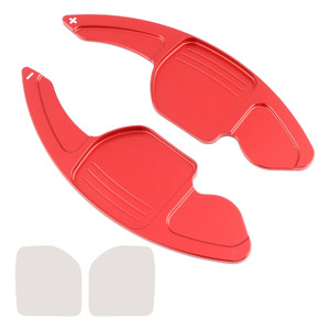 2008-2015 ?koda Superb Yeti OctaviaRS Steering Wheel Paddle Shifter Extension Aluminium Red Generic