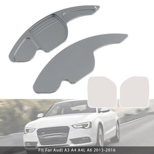 2011-2016 Audi A3-8 Steering Wheel Paddle Shifter Extension Aluminium Grey Generic