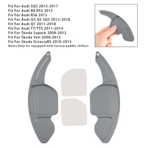 2011-2018 Audi S3-8 Steering Wheel Paddle Shifter Extension Aluminium Grey Generic