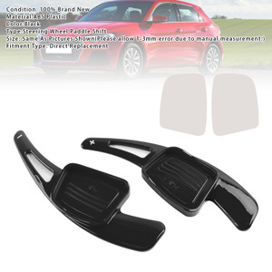 2017-2024 Audi S3 S4 S5 Steering Wheel Paddle Shifter Extension Black Generic