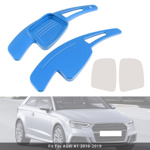 2016-2020 Audi A1 A3 A4 A5 A7 Steering Wheel Paddle Shifter Extension Aluminium Blue Generic