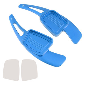 2016-2024 Audi Q2 Q2L Q3 Q5 Q7 SQ7 Q8 Steering Wheel Paddle Shifter Extension Aluminium Blue Generic