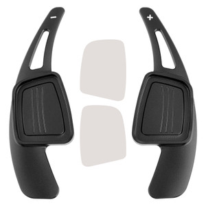 2016-2020 Audi A1 A3 A4 A5 A7 Steering Wheel Paddle Shifter Extension Aluminium Black Generic