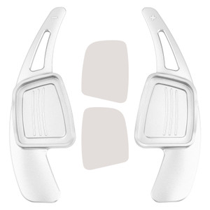 2016-2020 Audi A1 A3 A4 A5 A7 Steering Wheel Paddle Shifter Extension Aluminium Silver Generic