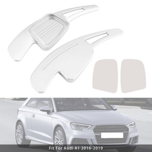 2015-2018 Audi R8 TT/TTS Steering Wheel Paddle Shifter Extension Aluminium Silver Generic