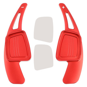 2016-2020 Audi A1 A3 A4 A5 A7 Steering Wheel Paddle Shifter Extension Aluminium Red Generic