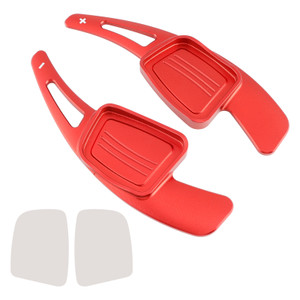 2016-2020 Audi A1 A3 A4 A5 A7 Steering Wheel Paddle Shifter Extension Aluminium Red Generic
