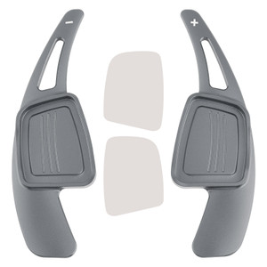 2015-2018 Audi R8 TT/TTS Steering Wheel Paddle Shifter Extension Aluminium Grey Generic