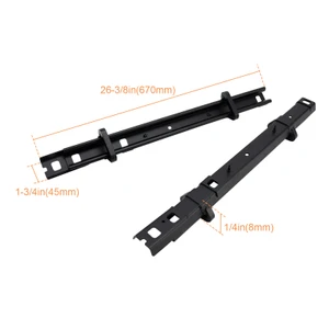 2015-2023 Ford Transit 2 Person Bench Seat 2Pcs Seat Bracket Floor Track Bracket Generic