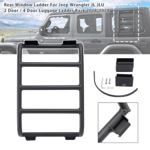 2018-2024 Jeep Wrangler JL JLU 2 Door & 4 Door Rear Window Ladder Generic