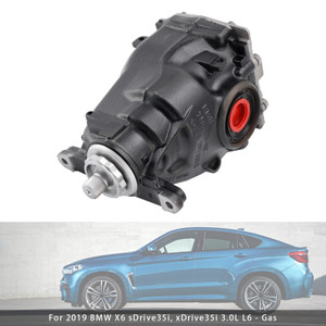 2014-2019 BMW X5 X6 Rear Differential Assembly 3.15 Ratio 33107636992 Generic
