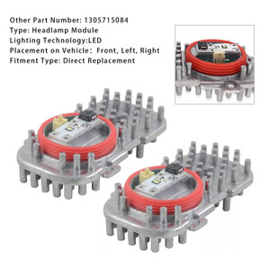 2010-2017 BMW X5 E70 LCI / F15 / M F85 2Pcs Headlight LED Light Insert Diode Module Generic