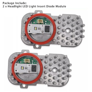 2010-2017 BMW X5 E70 LCI / F15 / M F85 2Pcs Headlight LED Light Insert Diode Module Generic