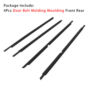 2001-2005 Lexus IS300 4PCS Front+Rear Door Window Belt Trim Molding 75710-53011 Generic