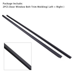 2006-2011 Honda Civic coupe (2Dr) 2PCS L&R Side Door Window Belt Trim Molding 72410-SVA-A01ZA Generic