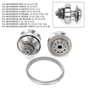 2012-2015 Nissan AD VAN ALMERA BLUEBIRD SYLPHY Transmission Pulley Set W/ Belt Chain 30 Teeth JF015E RE0F11A Generic
