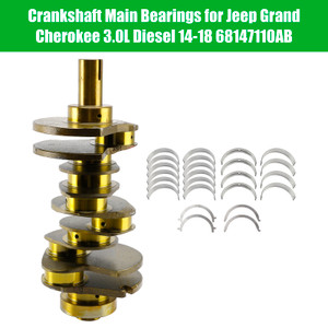 2014-2018 Jeep Grand Cherokee 3.0L Turbo V6 Diesel Crankshaft Main Bearings 68147110AA 68147110AB Generic