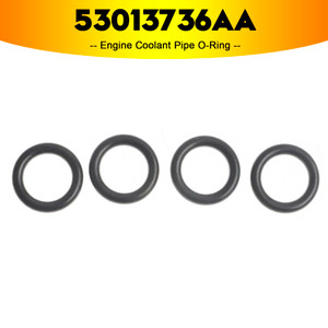 2005-2018 Jeep Grand Cherokee 5.7L & 6.4L Engine Coolant Pipe O-Ring 53013736AA Generic