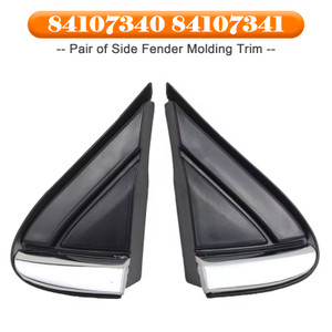 2018-2023 Chevrolet Equinox Pair of Side Fender Molding Trim 84107340 84107341 Generic