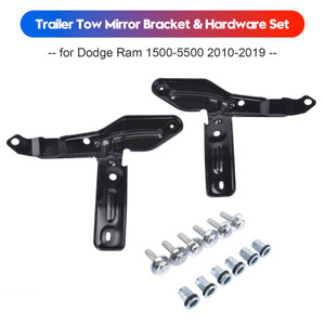 2011-2019 Dodge Ram 1500 Trailer Tow Mirror Bracket & Hardware Set 68078243AA 68078242AA Generic