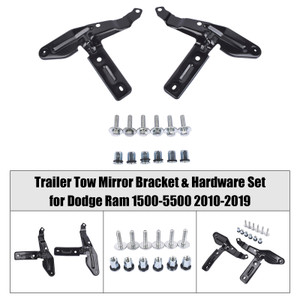 2011-2019 Dodge Ram 1500 Trailer Tow Mirror Bracket & Hardware Set 68078243AA 68078242AA Generic