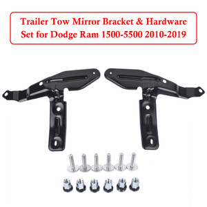 2011-2018 Dodge Ram 3500 Trailer Tow Mirror Bracket & Hardware Set 68078243AA 68078242AA Generic