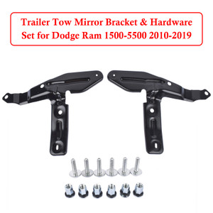 2011-2016 Dodge Ram 4500 Trailer Tow Mirror Bracket & Hardware Set 68078243AA 68078242AA Generic