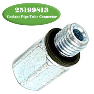 2010-2017 Vauxhall Meriva B Turbocharger Feed Return Coolant Pipe Tube Connector 25199813 Generic