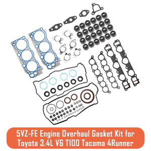 1995–2004 Toyota Hilux Engine Overhaul Gasket Kit 5VZ-FE Generic