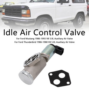 1986-1988 Mercury Cougar V8 5.0L Auxiliary Air Valve 1* Idle Air Control Valve E9AZ9A715B Generic