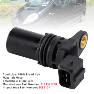 2001-2014 Vauxhall Movano Diesel: 2.3 CDTi Vivaro Petrol: 2.0 Speed Sensor 319359125R Generic