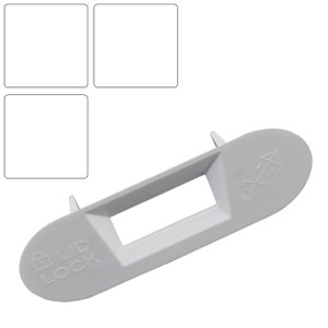 W11545554 Washer Lid Lock Bezel White