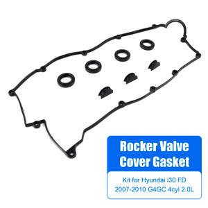 2007-2010 Hyundai i30 FD G4GC 4cyl 2.0L Rocker Valve Cover Gasket Kit Generic