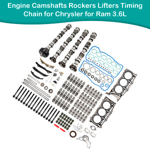 2014-2016 Dodge Ram ProMaster 3500 3.6L V6 Engine Camshafts Rockers Lifters Timing Chain 5184377AG 5184378AG Generic