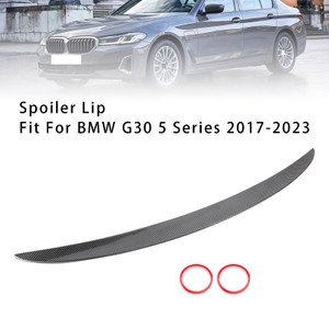 2017-2023 BMW F90 M5 Carbon Fiber Style Rear Trunk Spoiler Wing Generic