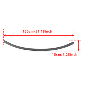 Carbon Fiber Look Boot Rear Spoiler Wing For Mercedes Benz W206 C63 Style 2022+