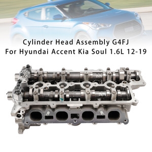 2012-2016 Kia Rio EX 1.6L Cylinder Head Assembly G4FJ 22100-2B720 Generic