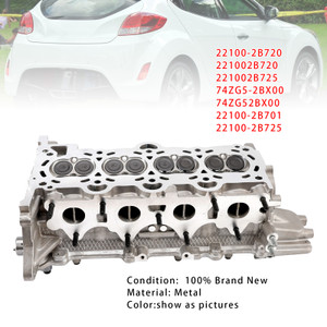 2012-2016 Kia Rio EX 1.6L Cylinder Head Assembly G4FJ 22100-2B720 Generic