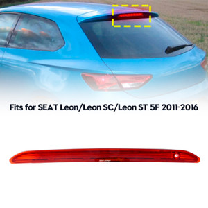 2011-2016 SEAT Leon/Leon SC/Leon ST 5F Lens High Level Brake LED Light Rear 3rd Stop 5F0945097 Red Generic