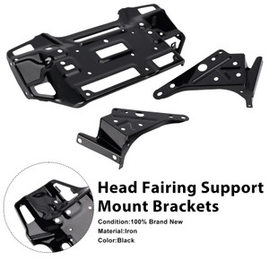2014-2023 Harley Touring street Glide 1 Set Head Brackets 57000186 57000169 57000170 Generic