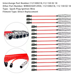 1998-2005 Mercedes-Benz E320 16pcs Spark Plug Ignition Wire Set 1121500218 Generic